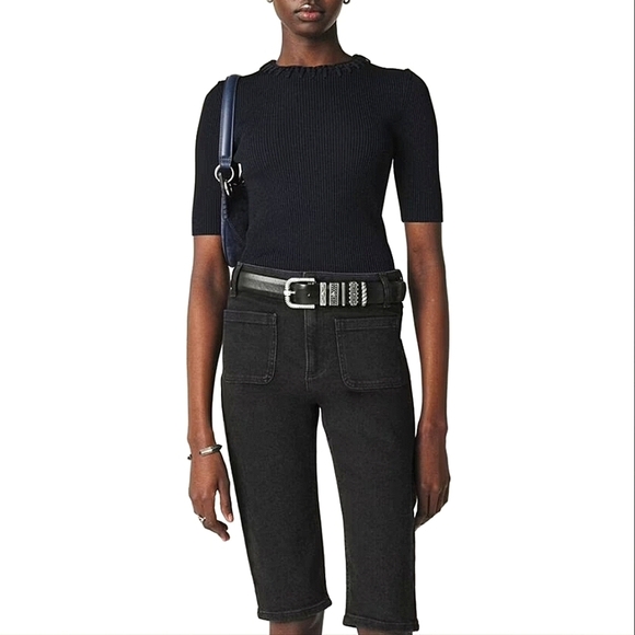 Ba&sh Tami Jumper Marine XS NWT - Picture 1 of 11